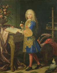 Karol III (1716-88) jako dziecko, 1725-35